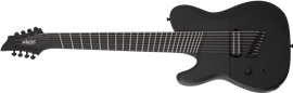 Schecter DIAMOND SERIES PT-8 MS Black Ops  Satin Black Open Pore Left Handed   8-String Electric  Guitar 2024